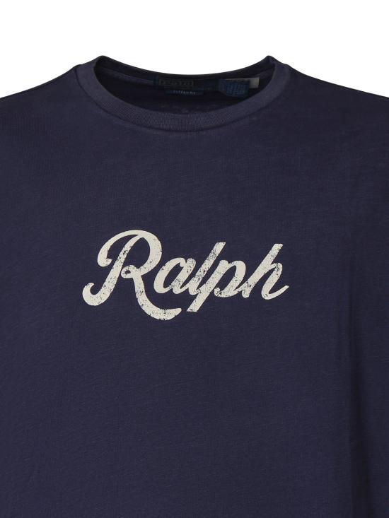 26FW 폴로 랄프로렌 반팔 티셔츠 710936401 011 DARK COBALT WHITE - POLO RALPH LAUREN