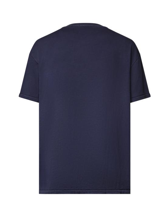26FW 폴로 랄프로렌 반팔 티셔츠 710936401 011 DARK COBALT WHITE - POLO RALPH LAUREN