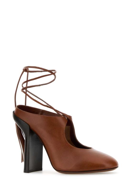 26SS 드리스 반 노튼 힐/펌프스 2610117870102 358 BROWN - DRIES VAN NOTEN