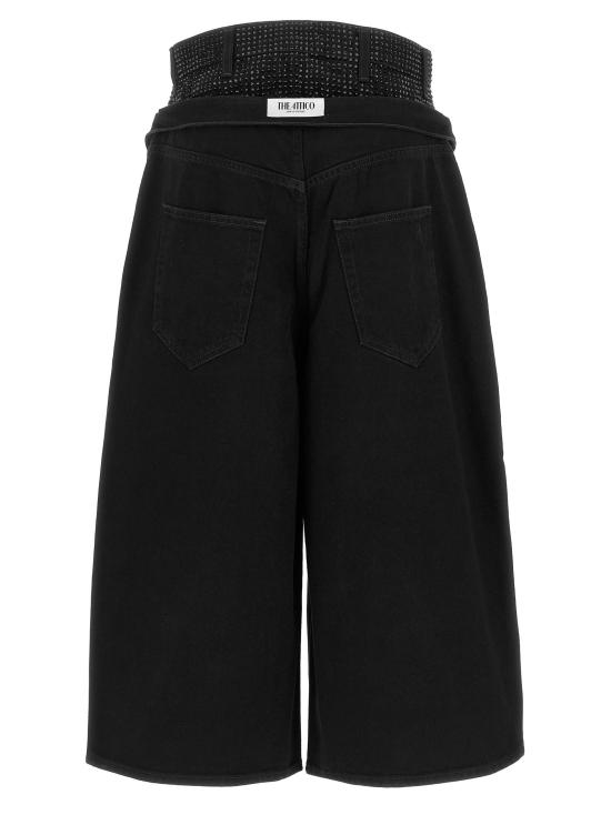 26FW 디 아티코 숏팬츠 TH340941BM BLACK - THE ATTICO
