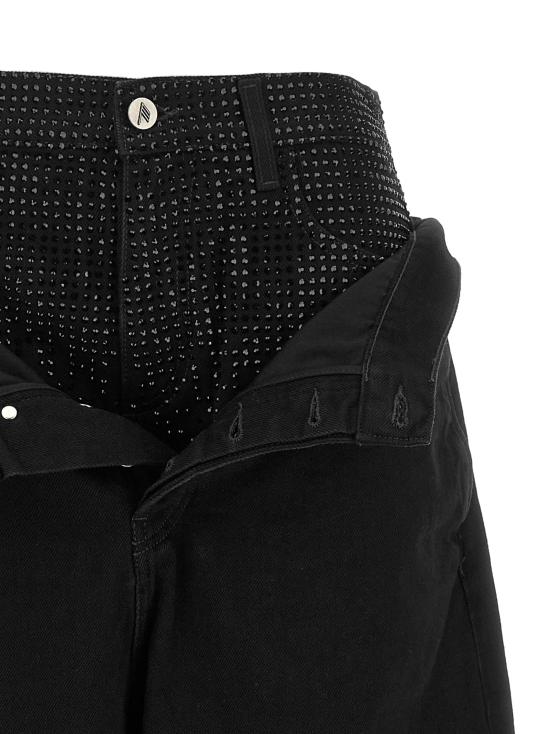 26FW 디 아티코 숏팬츠 TH340941BM BLACK - THE ATTICO