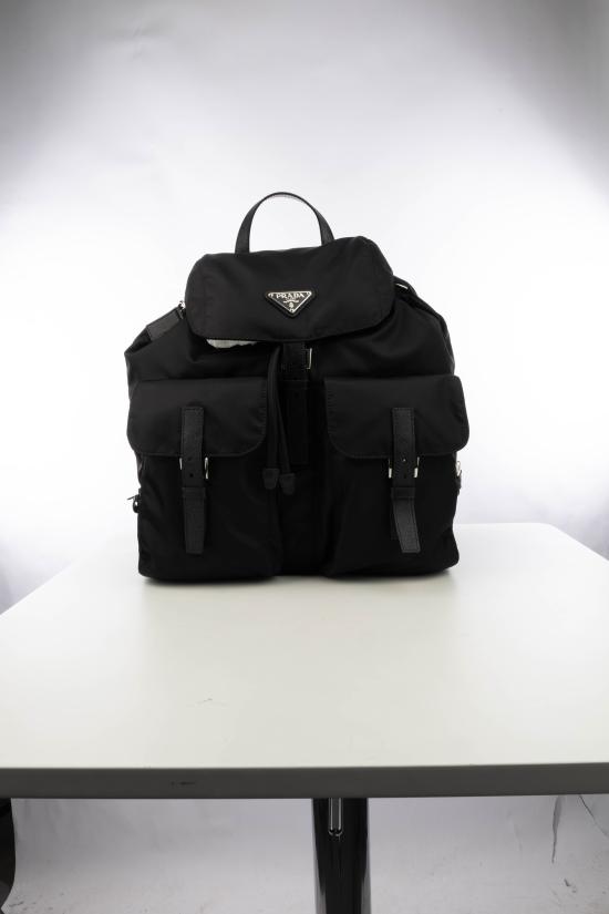26FW 프라다 리나일론 백팩 2VZ110VMMO2C26 F0002 Nero
