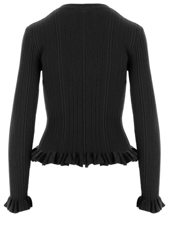 26FW 파투 니트웨어 KN3528095999B Black - PATOU