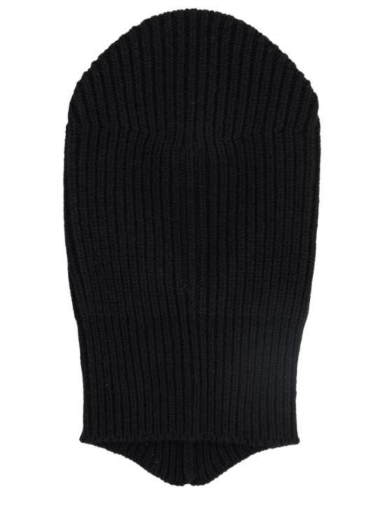 26FW 릭 오웬스 바라클라바 RP02F5490 WSBR09 Black - RICK OWENS