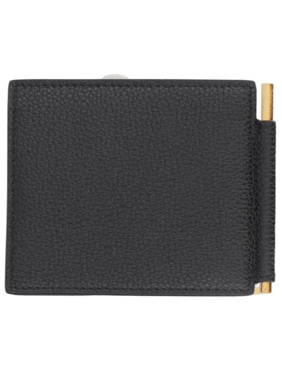 26FW 톰포드 그레인 레더 머니 클립 Y0231 LCL158GNAA Black - TOMFORD