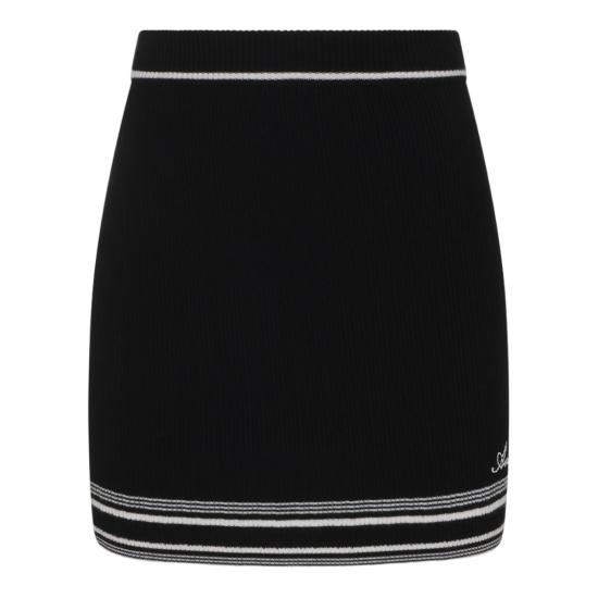 26FW 아미리 미디 스커트 AW426SK0020002 Black