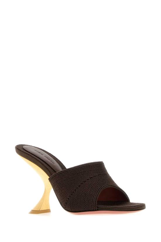 26FW 아미나 무아디 샌들 TAYLORWOVENSLIPPER90 COFFE BROWN - AMINA MUADDI