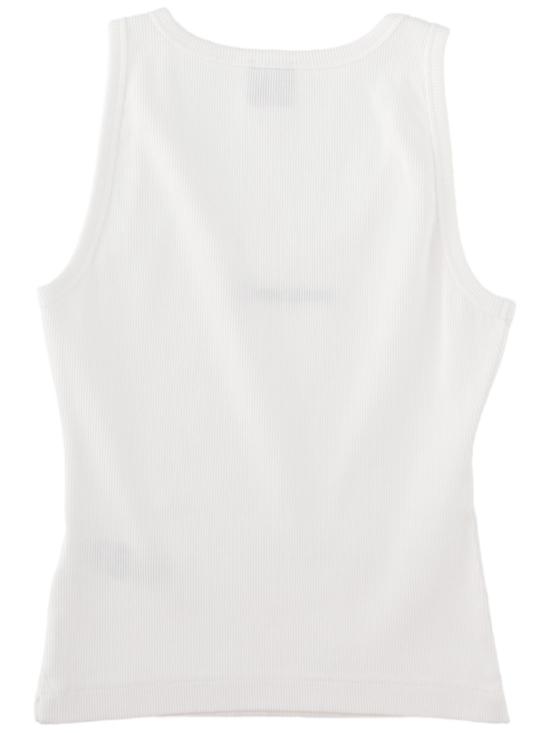 26FW 카사블랑카 탑 W PF26 JTS 039 02WHITE - CASABLANCA