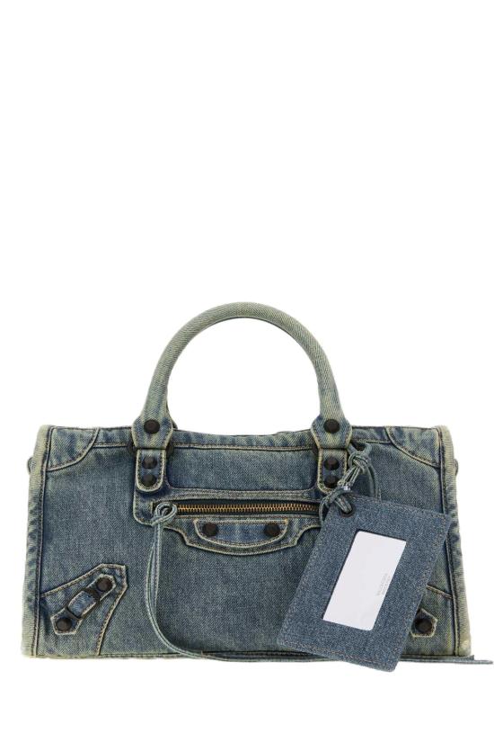 26FW 발렌시아가 토트백 8657622ACPY 4727 BLUE