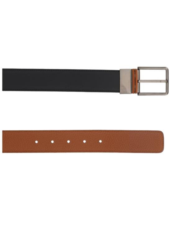 26FW 에르메네질도제냐 벨트 LHACR B022VZNVZ Black - ERMENEGILDO ZEGNA