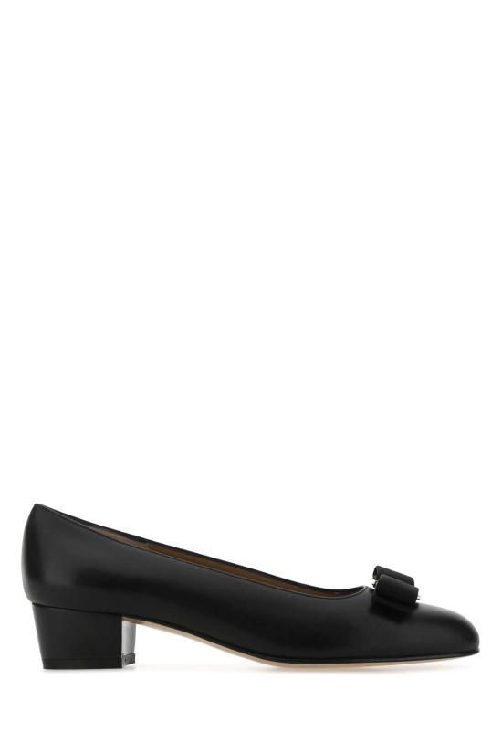 26FW 살바토레 페라가모 힐/펌프스 017468574571 NERO BLACK
