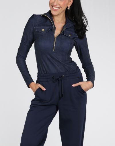 26FW 골드버그 스웨터 GB32220263 0050 RAW DENIM - GOLDBERGH
