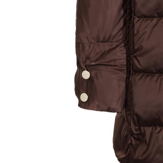 26FW 에르노 새틴 A-셰이프 재킷 PI1304D12170Z8810 Brown - HERNO