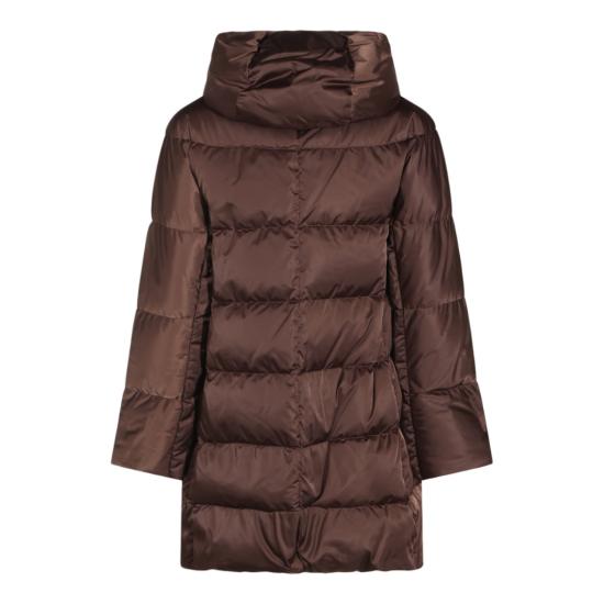 26FW 에르노 새틴 A-셰이프 재킷 PI1304D12170Z8810 Brown - HERNO