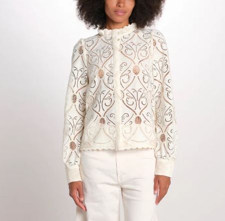 26FW 팜 리오 블라우스 360993 L0025 OFF WHITE - FARM RIO