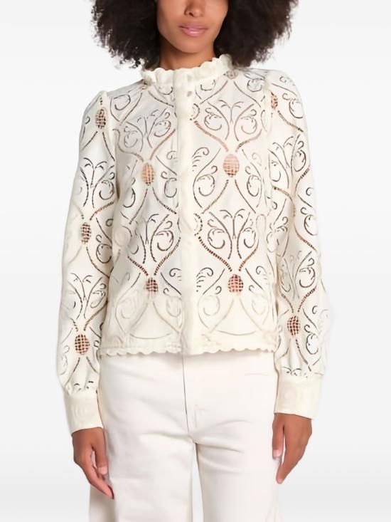 26FW 팜 리오 블라우스 360993 L0025 OFF WHITE - FARM RIO