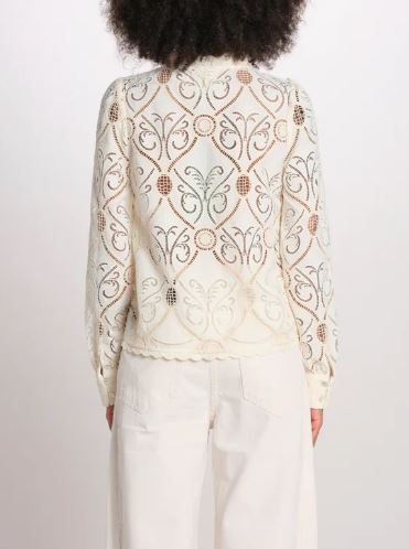 26FW 팜 리오 블라우스 360993 L0025 OFF WHITE - FARM RIO