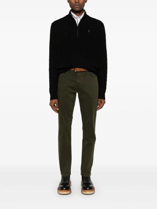 26FW 폴로 랄프로렌 포니 자수 케이블 니트 점퍼 710876766 005 NERO - POLO RALPH LAUREN