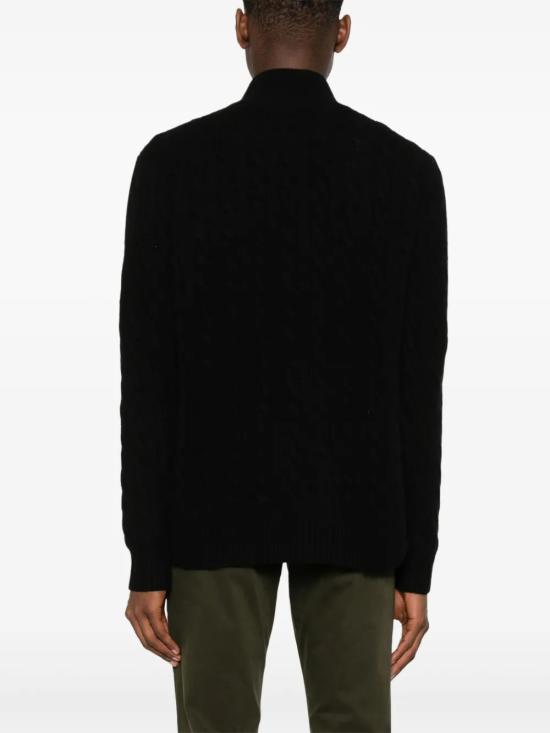 26FW 폴로 랄프로렌 포니 자수 케이블 니트 점퍼 710876766 005 NERO - POLO RALPH LAUREN