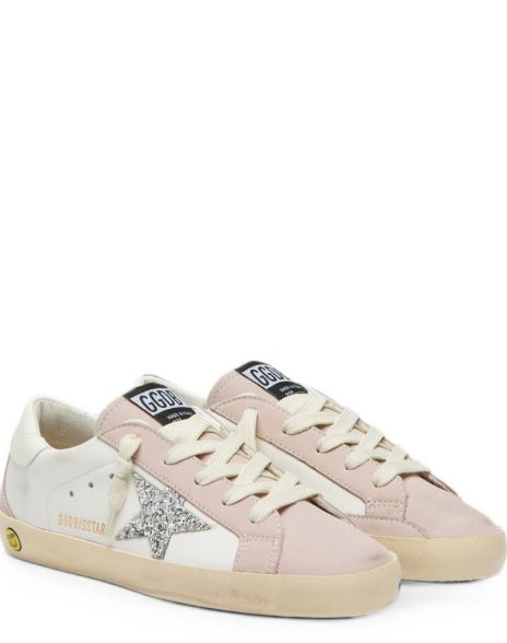 26FW [키즈] 골든구스 SUPER STAR 슈퍼 스타 스니커즈 GYF00102 F00864112507 WHITE PINK - GOLDEN GOOSE