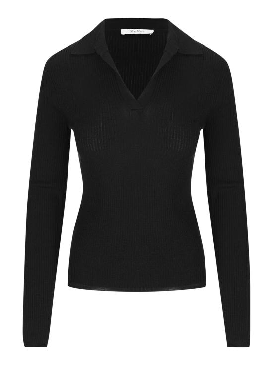 26FW 막스마라 폴로 티셔츠 2621366101600 006 NERO