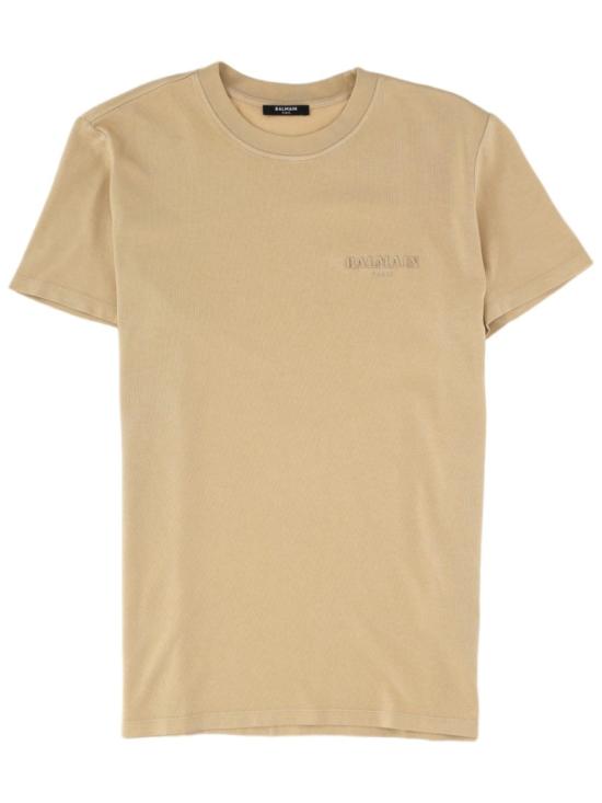 26FW 발망 반팔 티셔츠 HH1EF000BD59 GHY Neutrals