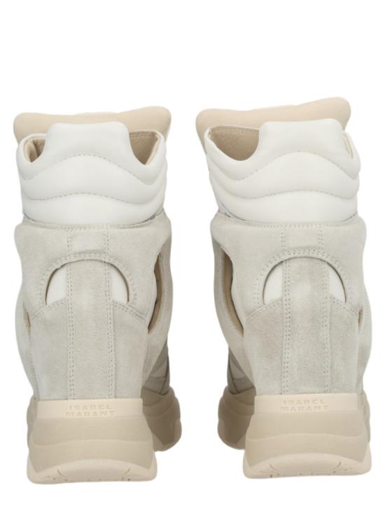  이자벨마랑 발스키 하이탑 스웨이드 웨지 스니커즈 BK0009FA A1E17S20WH Grey - ISABEL MARANT