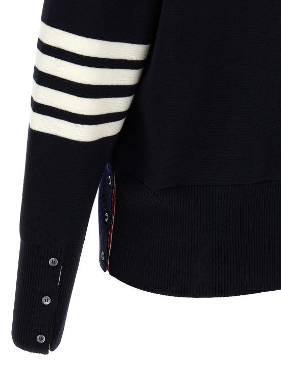 26FW 톰브라운 가디건 TH312532BM BLUE - THOM BROWNE