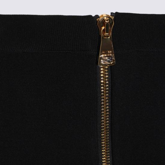 26FW 엘리자베타프랜치 미디 스커트 GK28B66E2110 Black - ELISABETTA FRANCHI