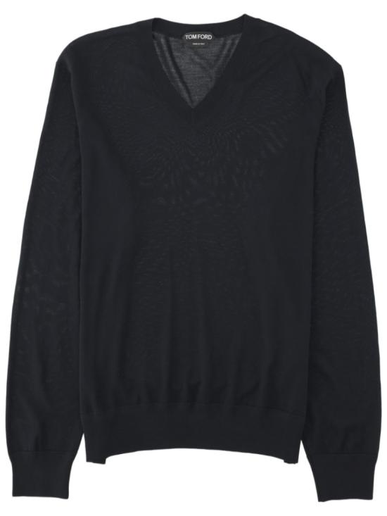 26FW 톰포드 니트웨어 KVL047 YMW103NAA Black