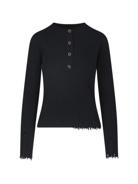 26FW 우마 왕 니트웨어 UK7111UW900 Black