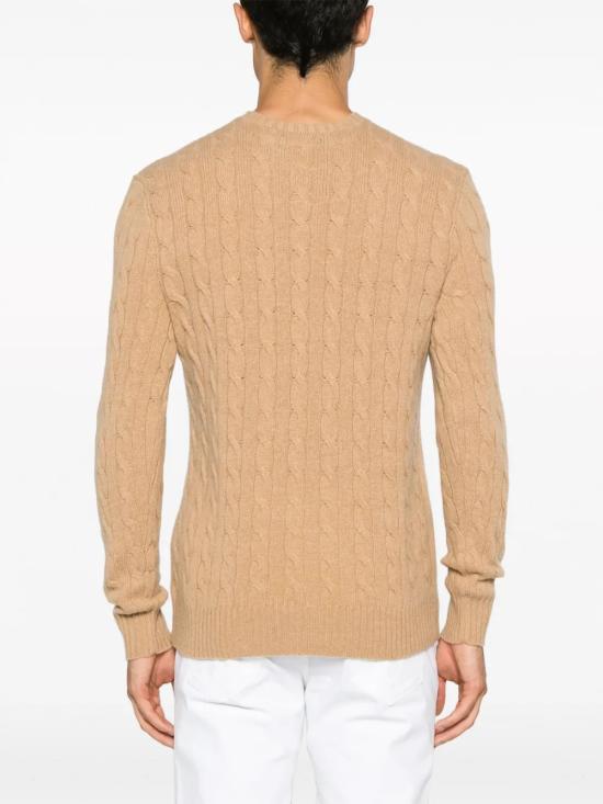 26FW 폴로 랄프로렌 케이블 니트 스웨터 710876762 009 BEIGE - POLO RALPH LAUREN