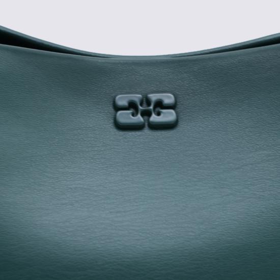 26FW 가니 토트백 C2100036 784 DARK GREEN - GANNI