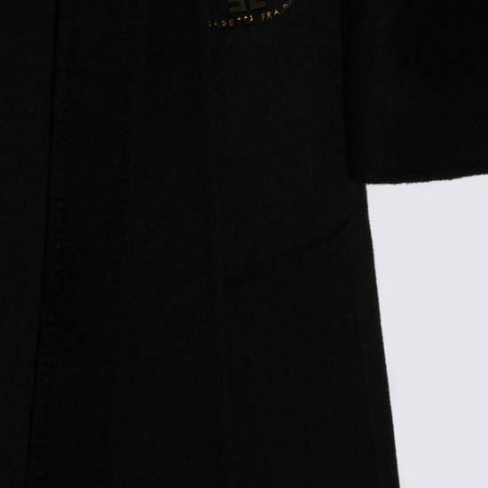 26FW 엘리자베타프랜치 코트 CP01D66E2 110 Nero - ELISABETTA FRANCHI