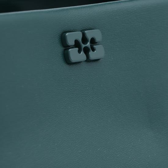 26FW 가니 토트백 C2100037 784 DARK GREEN - GANNI