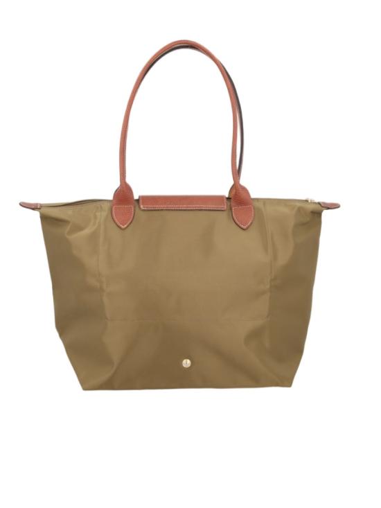  롱샴 르 플리아쥬 오리지널  L 토트백 1899 089510 Brown - LONGCHAMP