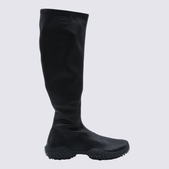 26FW 미우미우 스트레치 나파 레더 부츠 5W805EFA045 L68F0002 NERO