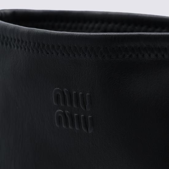 26FW 미우미우 스트레치 나파 레더 부츠 5W805EFA045 L68F0002 NERO - MIU MIU