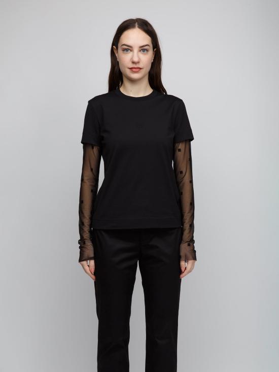 지방시 폴로 티셔츠 GIBW70BL3Y6B001SG BLACK - GIVENCHY