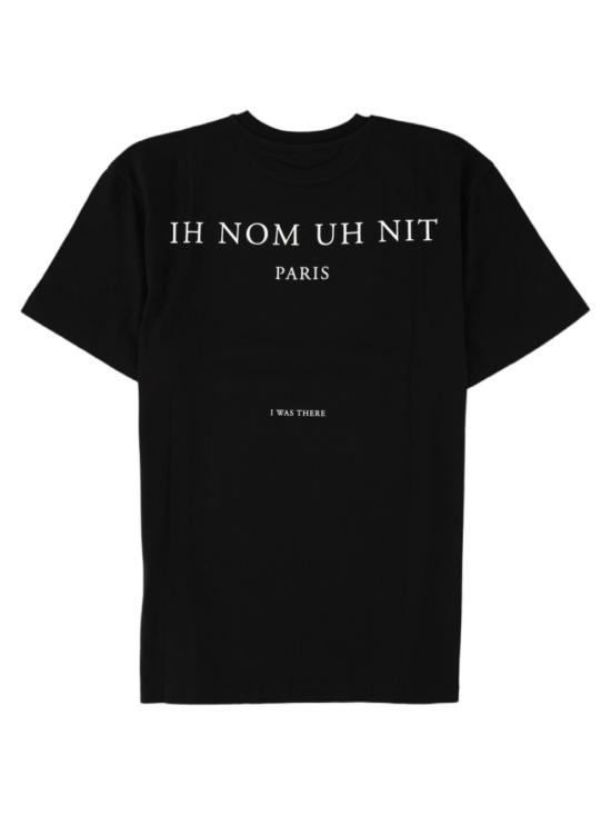 26FW 이놈어닛 반팔 티셔츠 NUW26289 009 Black - IH NOM UH NIT