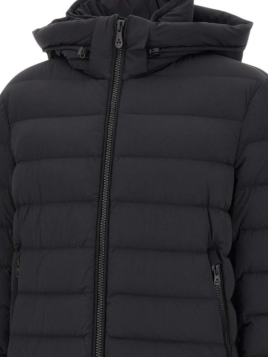 26FW 페트레이 보그스 NS 04 스트레치 캔버스 숏 다운 재킷 PEU558201191861 NER BLACK - PEUTEREY