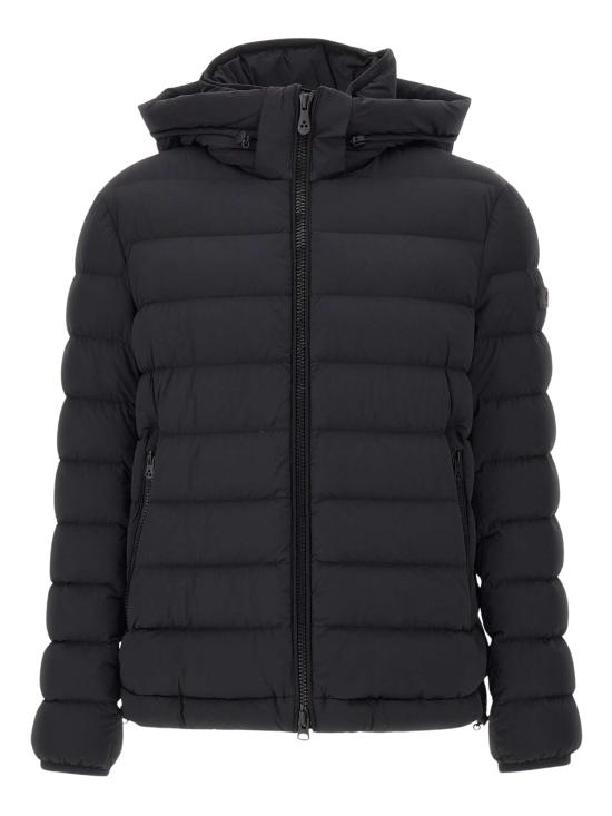 26FW 페트레이 보그스 NS 04 스트레치 캔버스 숏 다운 재킷 PEU558201191861 NER BLACK