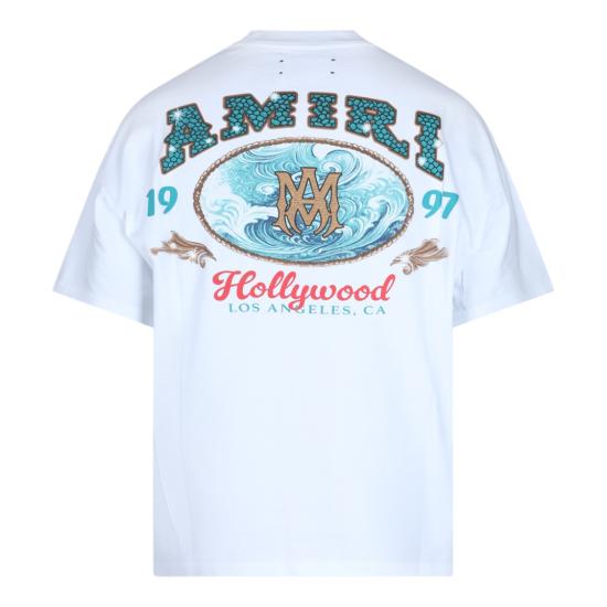 26FW 아미리 반팔 티셔츠 AM426JR034003O White - AMIRI