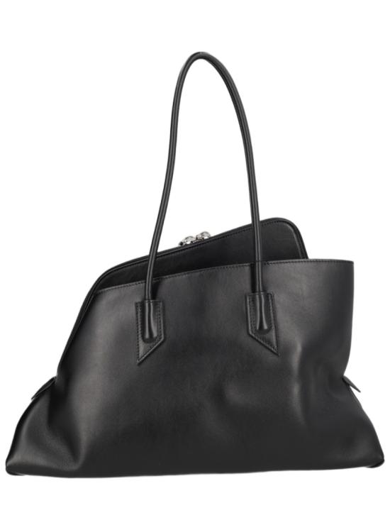 26FW 디 아티코 라 파세지아타 미디엄 탑 핸들 백 250WAH00054 LBT019AA100 Black - THE ATTICO