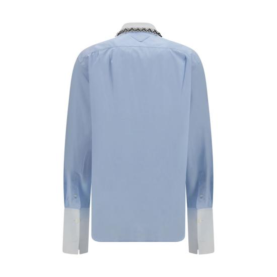 26FW 프라다 셔츠 PRP465JRSOOO1XV2F0M10BB BLUE - PRADA