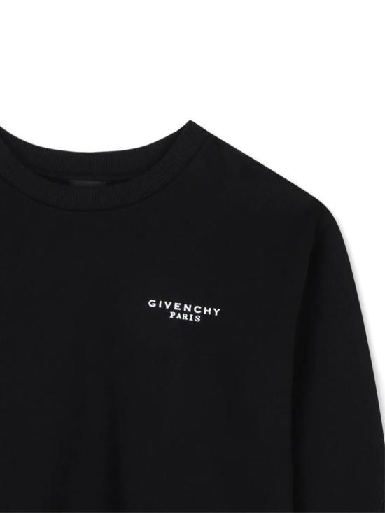 26FW [키즈] 지방시 니트/스웻셔츠 H31282 09B BLACK - GIVENCHY