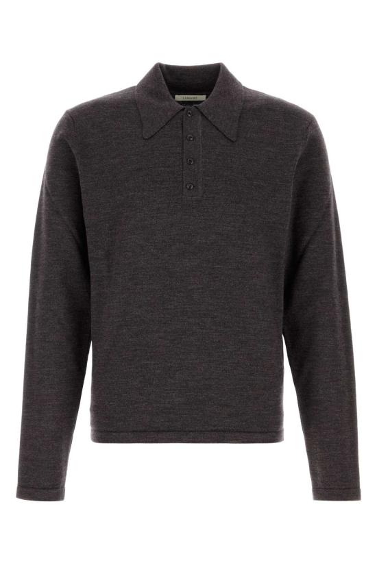 26FW 르메르 폴로 티셔츠 TS0031LK1072 BR528 Brown