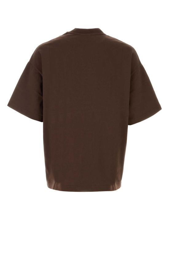 26FW 카사블랑카 반팔 티셔츠 MAW26JTS07801 CODEDECIVIL Brown - CASABLANCA