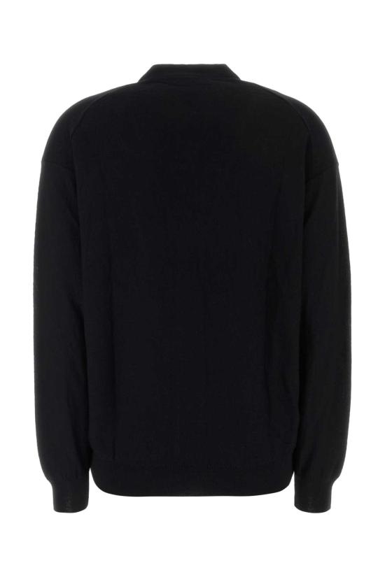 26FW 르메르 릴렉스 트위스트 가디건 PO0052LK1063 BK999 Black - LEMAIRE
