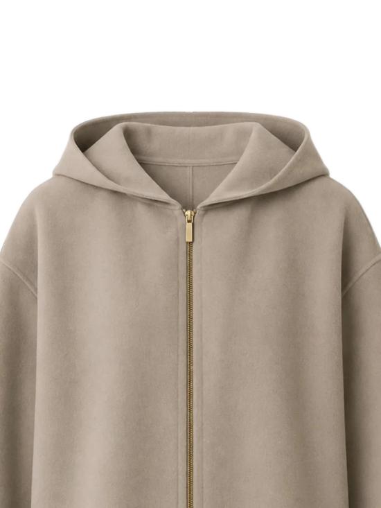 26FW 에스막스마라 후드 버진 울 재킷 2629046063600 005 BEIGE - 'S MAX MARA